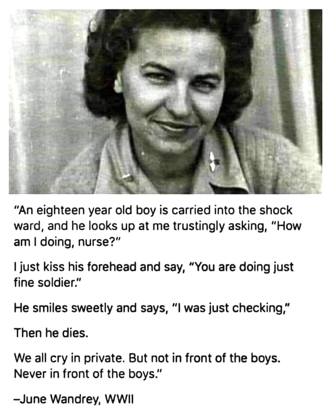 Never in front of the boys rule